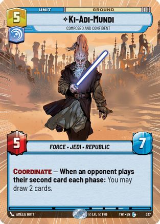 Ki-Adi-Mundi - Composed and Confident (Hyperspace) (337) - Twilight of the Republic