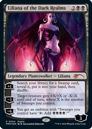 Liliana of the Dark Realms (MEDIA-004) - Media Promos Foil