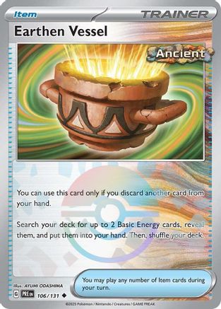 Earthen Vessel (Poke Ball Pattern) 106 - SV Prismatic Evolutions Holofoil