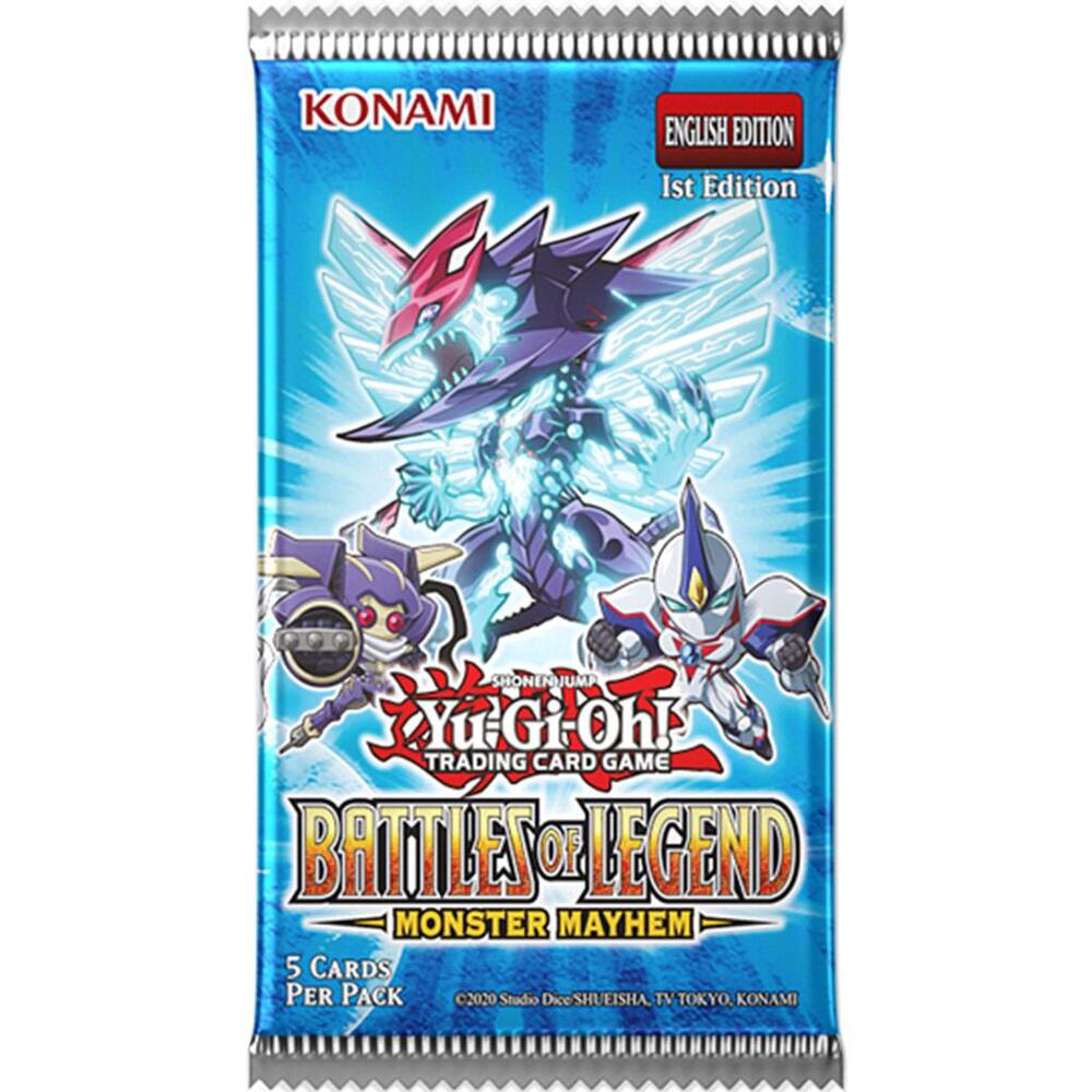 Yu-Gi-Oh: Battles of Legends Monster Mayhem Booster Pack