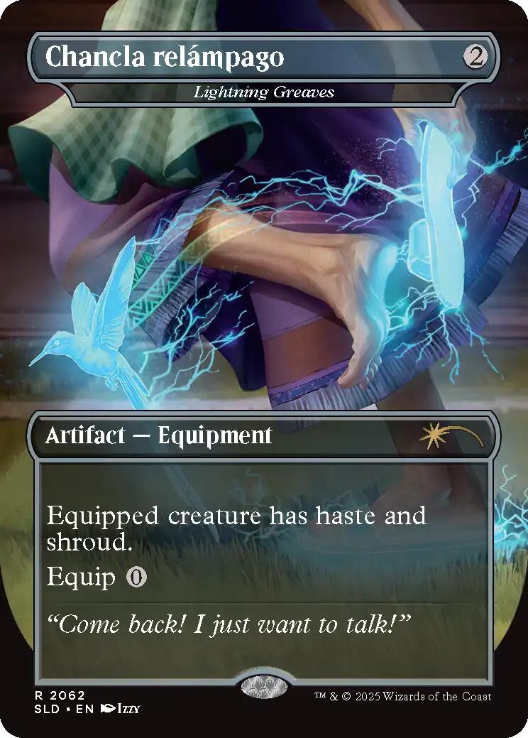 Chancla relámpago - Lightning Greaves