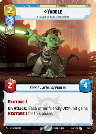 Yaddle - A Chance To Make Things Right (Hyperspace) (309) - Legends of the Force
