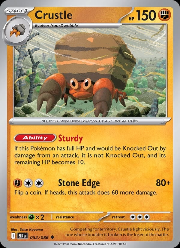 Crustle (Master Ball Pattern)