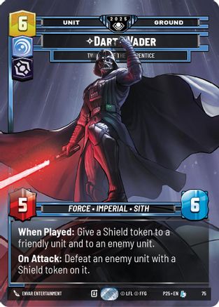 Darth Vader - Twilight of the Apprentice (75) - Organized Play Promos Foil