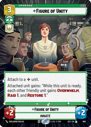 Figure of Unity (Hyperspace Foil) (860) - Secrets of Power Foil