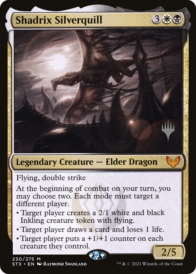 Shadrix Silverquill (PPSTX-230) - Strixhaven: School of Mages Promos Foil
