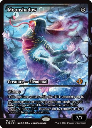 Moonshadow (0386) (Showcase) (ECL-386) - Lorwyn Eclipsed Foil