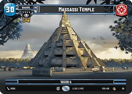 Massassi Temple (Galactic Championship VIP) (99) - Organized Play Promos