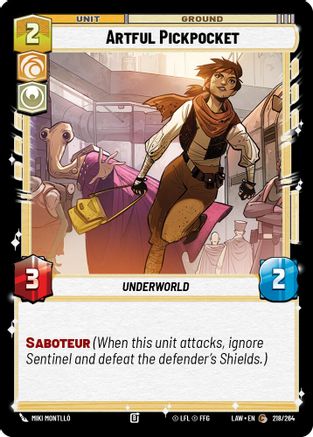 Artful Pickpocket (218/264) - A Lawless Time