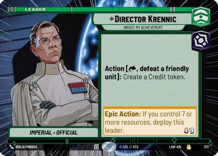 Director Krennic - Amidst My Achievement (Hyperspace) (272) - A Lawless Time