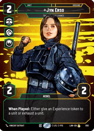 Jyn Erso - Take the Next Chance (Prestige) (800) - A Lawless Time