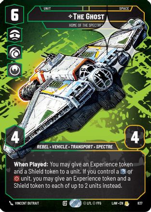 The Ghost - Home of the Spectres (Prestige Foil) (837) - A Lawless Time Foil