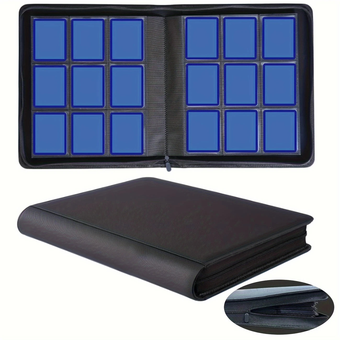 Generic 9 Pocket Binder (Toploader) - Black