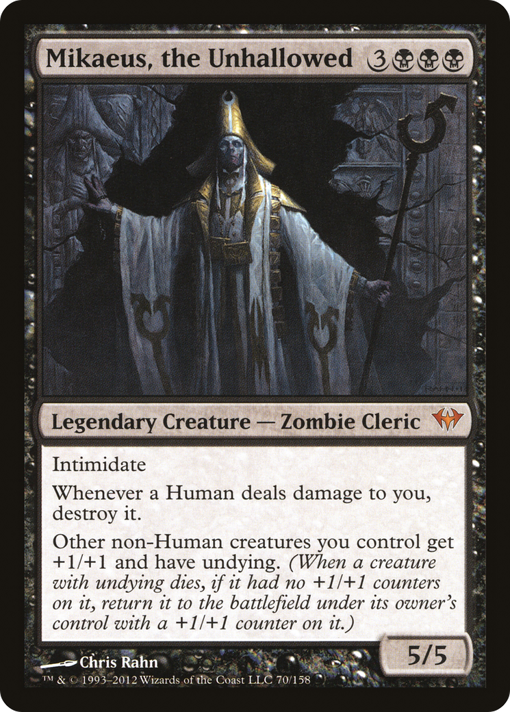 Mikaeus, the Unhallowed (DKA-070) - Dark Ascension