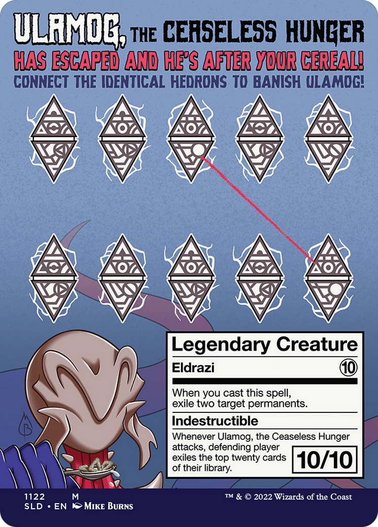 Ulamog, the Ceaseless Hunger (SLD-1122) - Secret Lair Drop (Borderless)