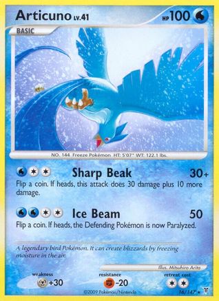 Articuno (16) 16/147 - Supreme Victors Reverse Holofoil