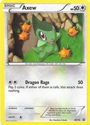 Axew - BW16 BW16/101 - Black and White Promos