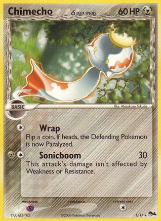 Chimecho (Delta Species) 1/17 - POP Series 4
