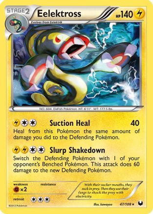 Eelektross 47/108 - Dark Explorers Holofoil