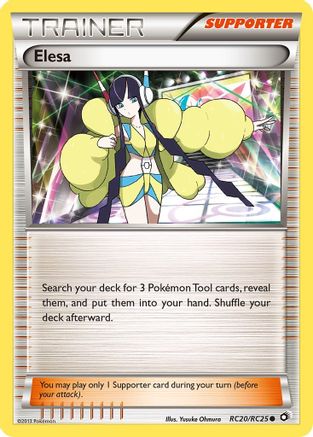 Elesa RC20/113 - Legendary Treasures Radiant Collection Holofoil