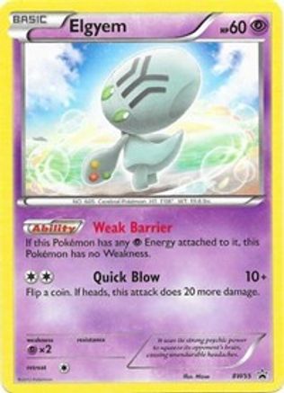 Elgyem - BW55 BW55/101 - Black and White Promos