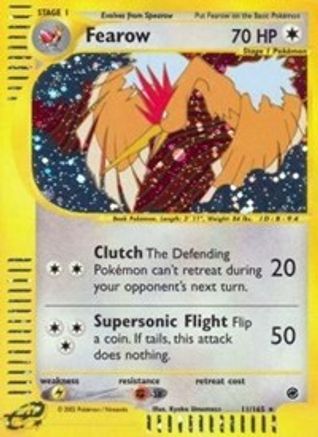 Fearow (11) 11/165 - Expedition Holofoil