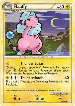 Flaaffy 42/123 - HeartGold SoulSilver