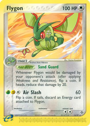 Flygon - 15/97 15/97 - Dragon Reverse Holofoil