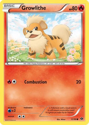 Growlithe (11) 11/99 - Next Destinies