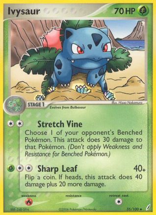 Ivysaur - 035/100 35/100 - Crystal Guardians
