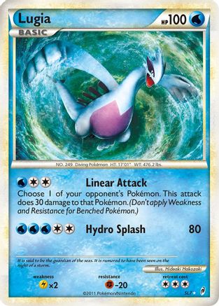 Lugia (Shiny) SL7/95 - Call of Legends Holofoil