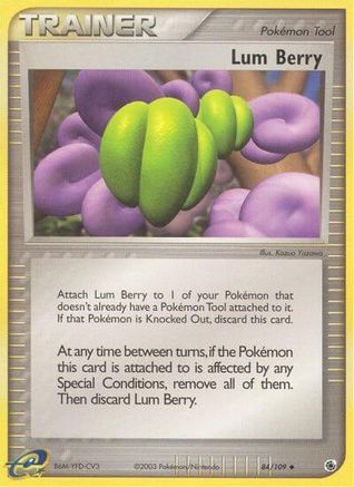 Lum Berry 84/109 - Ruby and Sapphire