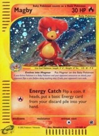 Magby (17) 17/165 - Expedition Reverse Holofoil