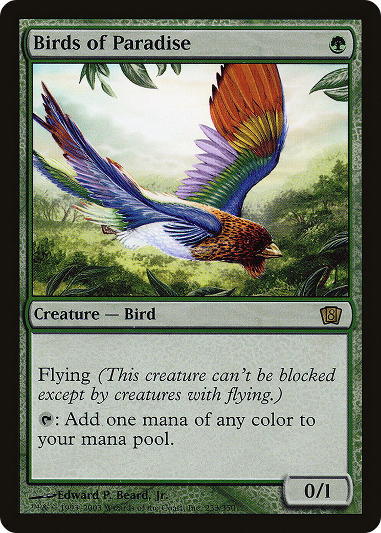Birds of Paradise (8ED-233) - 8th Edition