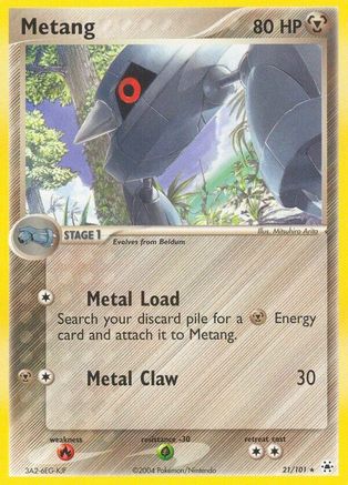 Metang - 21/101 21/101 - Hidden Legends Reverse Holofoil