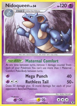 Nidoqueen 30/111 - Rising Rivals Reverse Holofoil