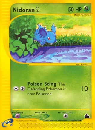 Nidoran F (82) 82/144 - Skyridge