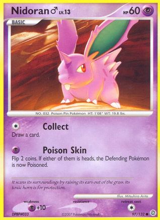 Nidoran M 97/132 - Secret Wonders