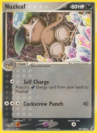 Nuzleaf 39/100 - Crystal Guardians