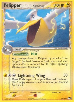 Pelipper (Delta Species) 14/17 - POP Series 5