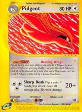 Pidgeot (59) 59/165 - Expedition