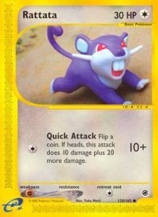 Rattata 128/165 - Expedition Reverse Holofoil