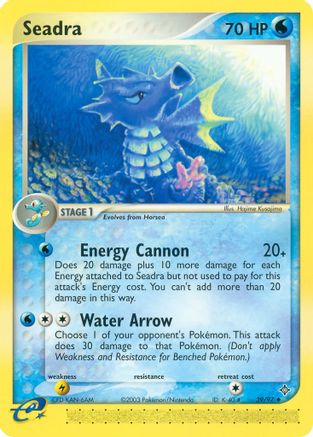 Seadra - 39/97 39/97 - Dragon Reverse Holofoil