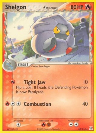 Shelgon - 053/113 (Delta Species) 53/113 - Delta Species