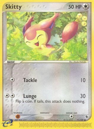 Skitty - 71/109 71/109 - Ruby and Sapphire