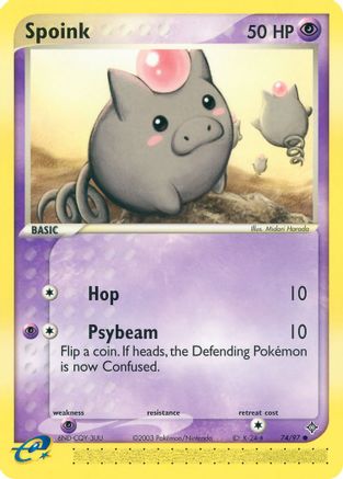 Spoink - 74/97 74/97 - Dragon