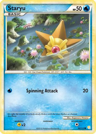 Staryu 84/123 - HeartGold SoulSilver