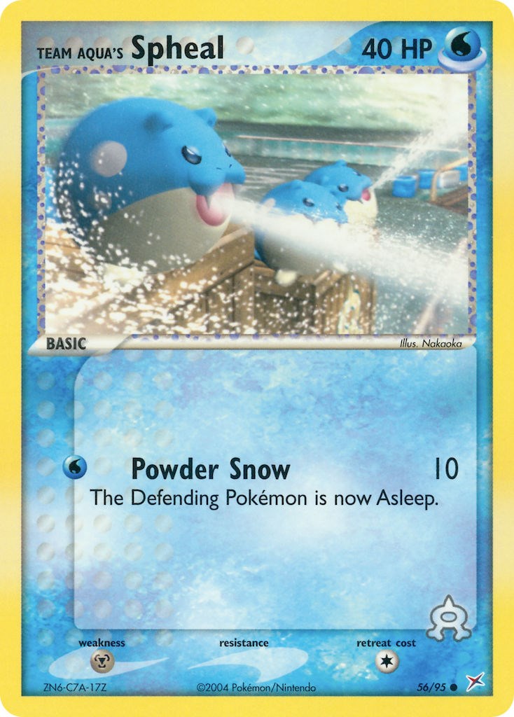 Team Aqua's Spheal - 56/95