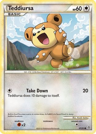 Teddiursa 65/95 - Unleashed