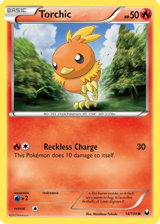 Torchic (14) 14/108 - Dark Explorers